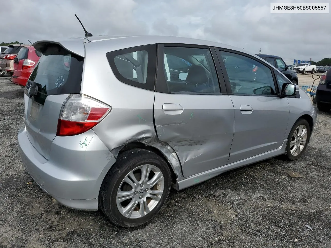 2011 Honda Fit Sport VIN: JHMGE8H50BS005557 Lot: 71381774