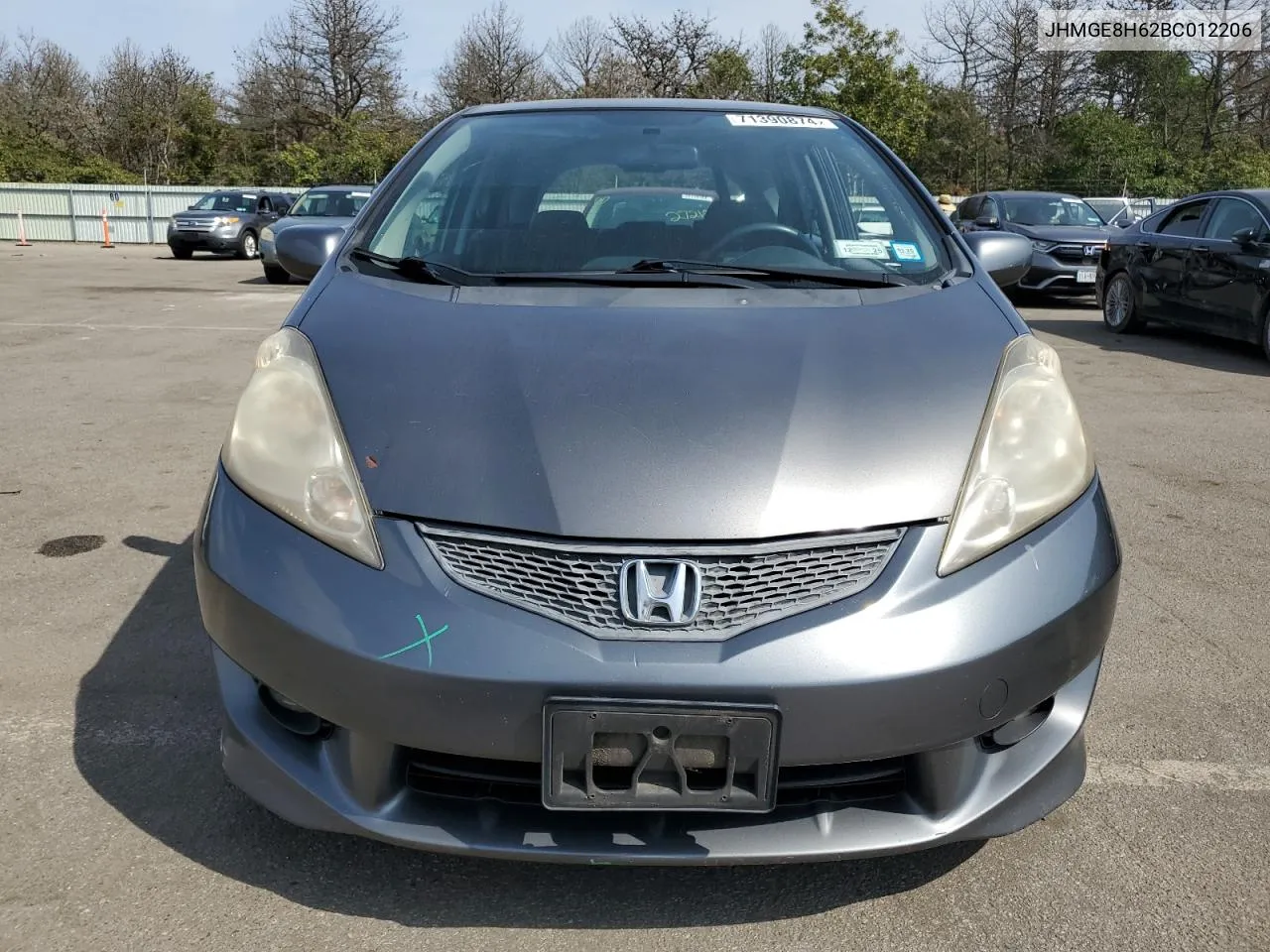 JHMGE8H62BC012206 2011 Honda Fit Sport