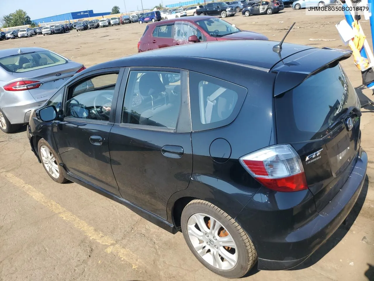 2011 Honda Fit Sport VIN: JHMGE8G50BC018479 Lot: 71678824