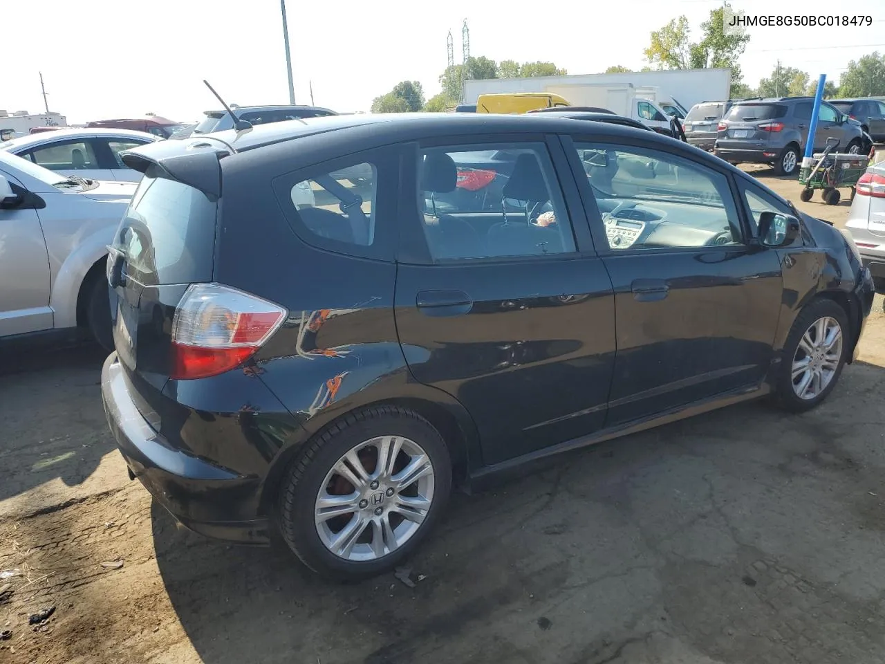 2011 Honda Fit Sport VIN: JHMGE8G50BC018479 Lot: 71678824