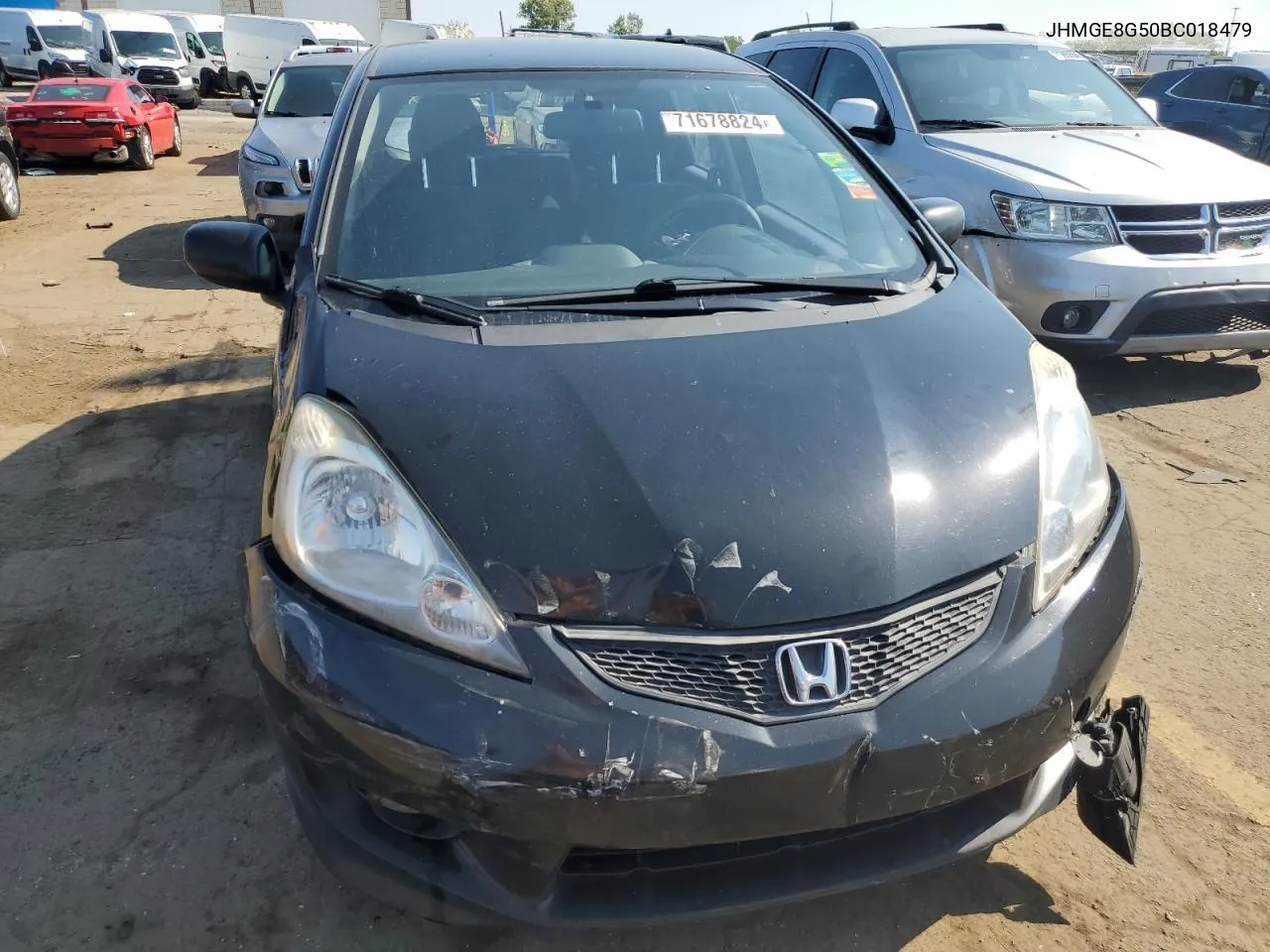 2011 Honda Fit Sport VIN: JHMGE8G50BC018479 Lot: 71678824