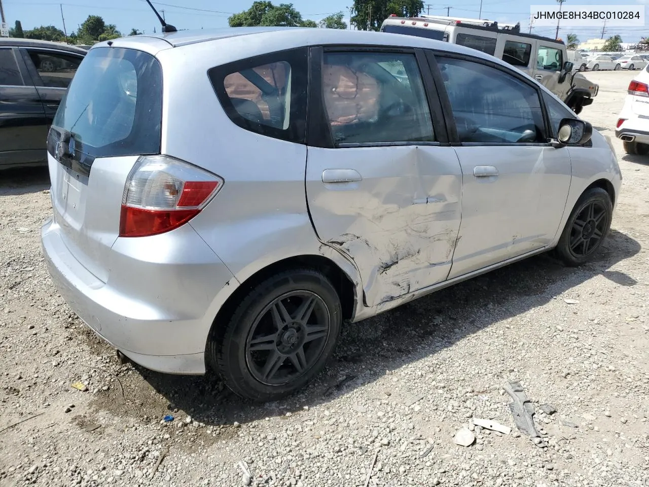 JHMGE8H34BC010284 2011 Honda Fit