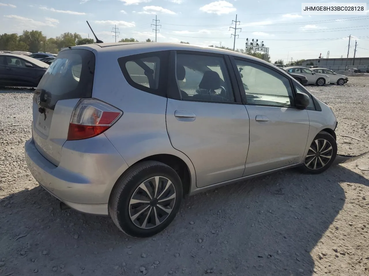 2011 Honda Fit VIN: JHMGE8H33BC028128 Lot: 72328604