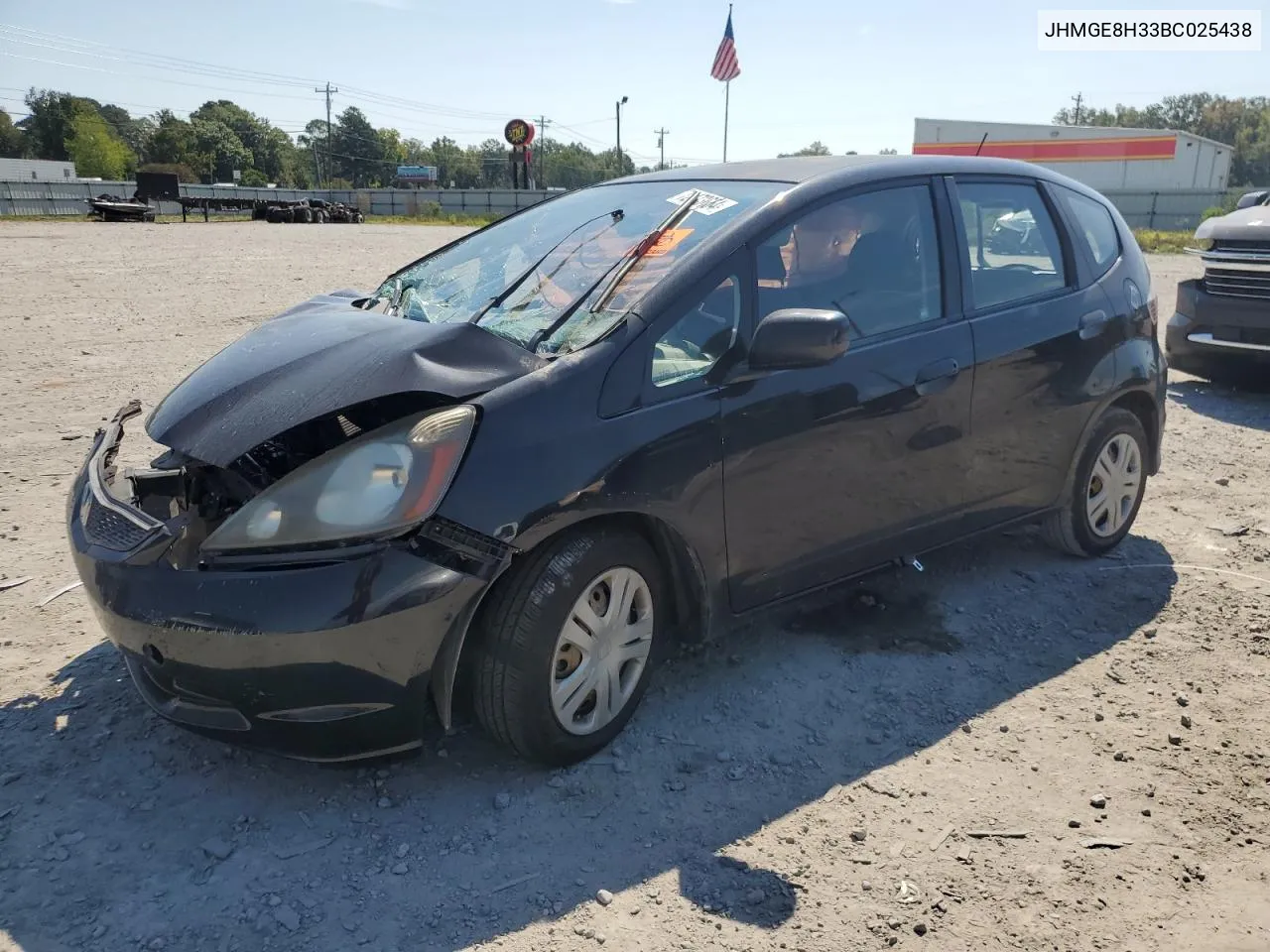 2011 Honda Fit VIN: JHMGE8H33BC025438 Lot: 72473654