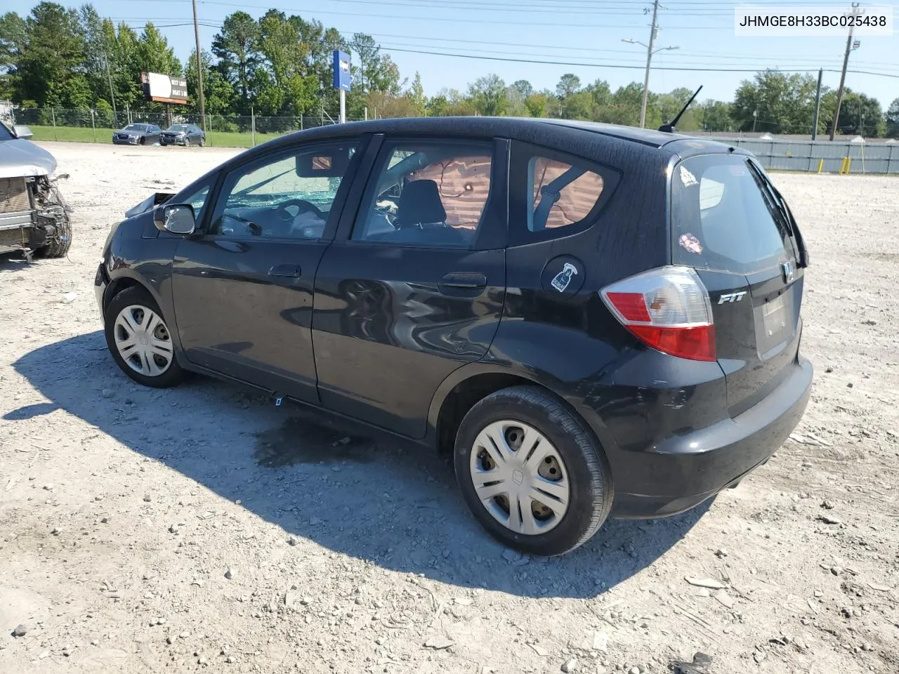 2011 Honda Fit VIN: JHMGE8H33BC025438 Lot: 72473654