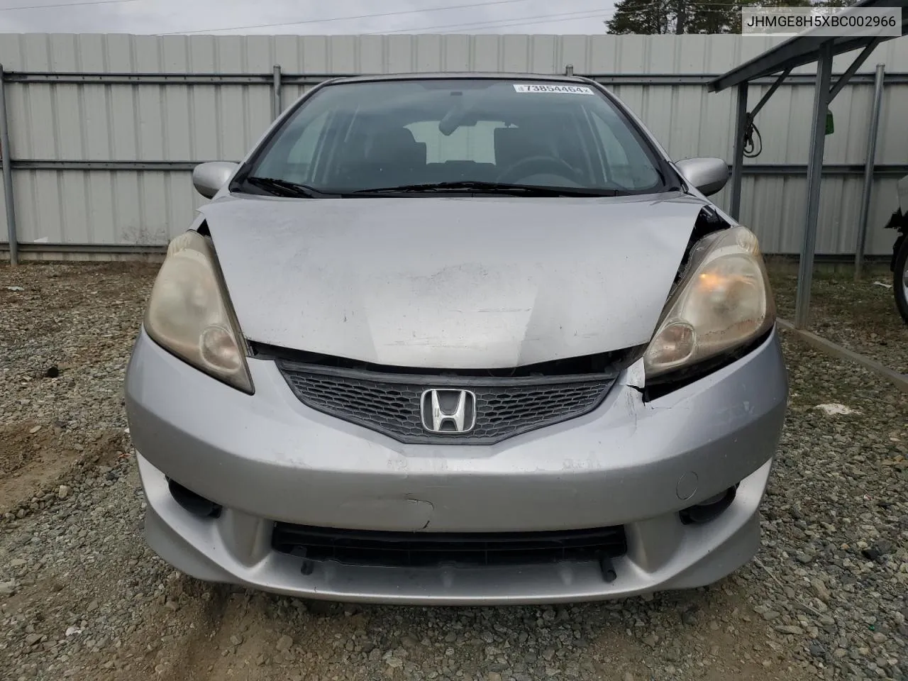 2011 Honda Fit Sport VIN: JHMGE8H5XBC002966 Lot: 73854464