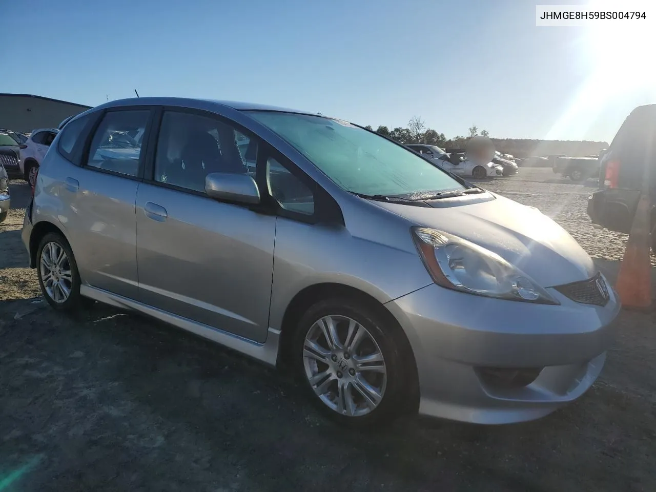 2011 Honda Fit Sport VIN: JHMGE8H59BS004794 Lot: 76475774