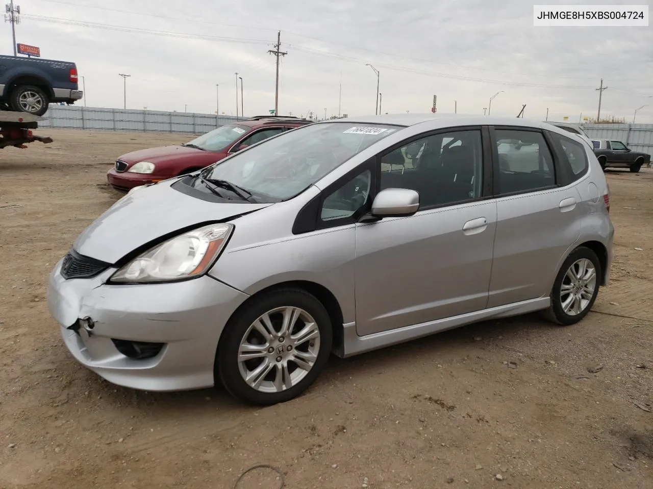 2011 Honda Fit Sport VIN: JHMGE8H5XBS004724 Lot: 76841824