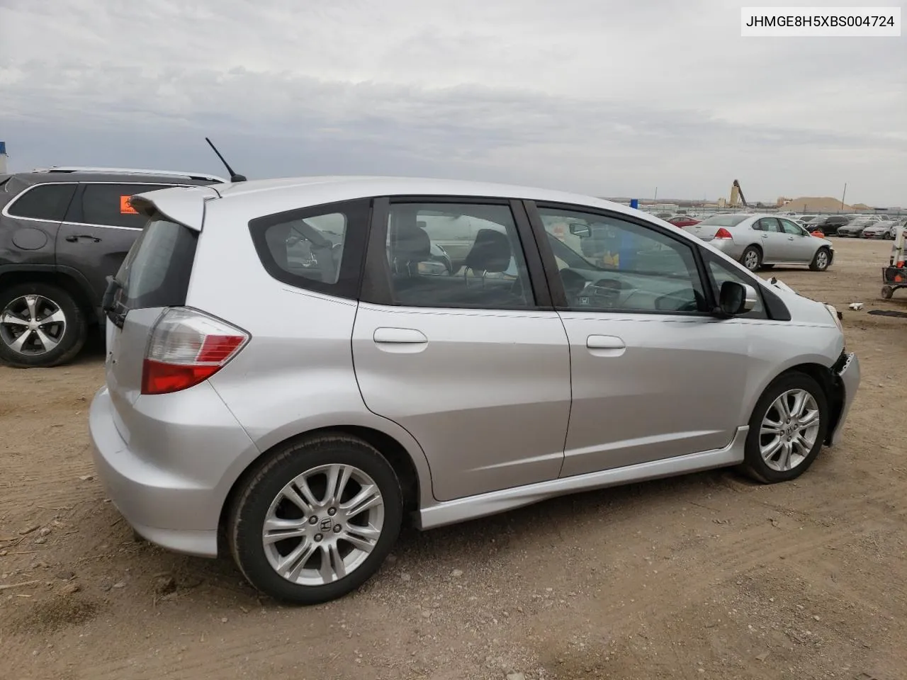 2011 Honda Fit Sport VIN: JHMGE8H5XBS004724 Lot: 76841824