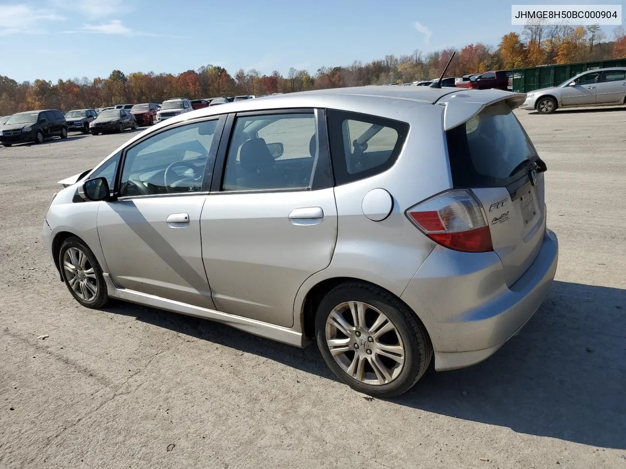 2011 Honda Fit Sport VIN: JHMGE8H50BC000904 Lot: 77298094