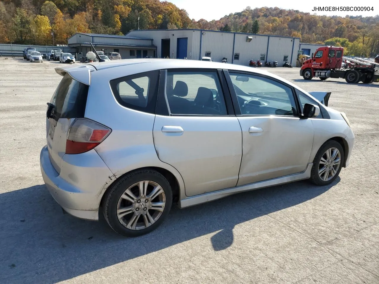 JHMGE8H50BC000904 2011 Honda Fit Sport