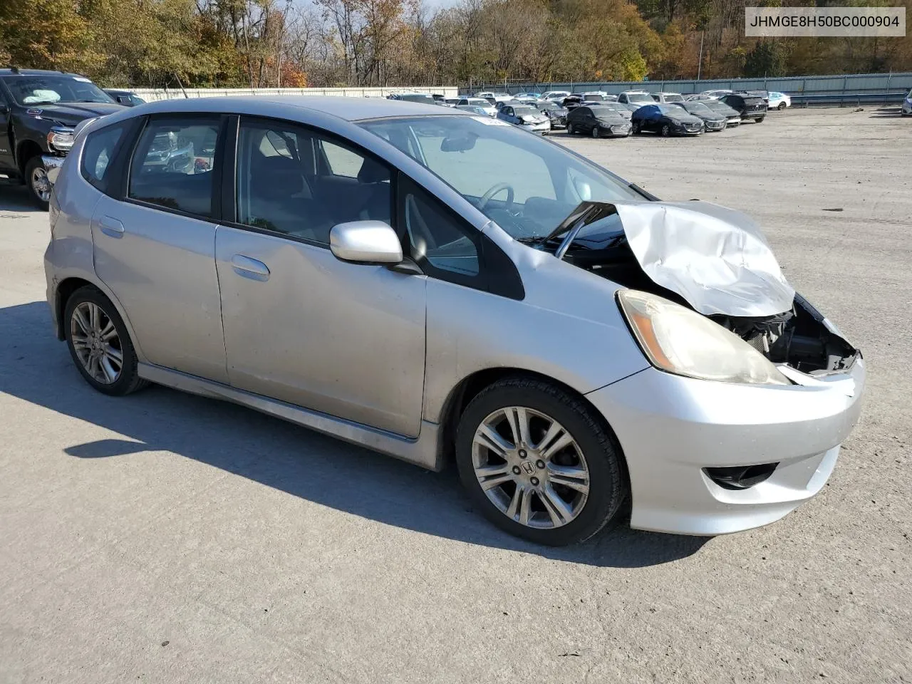 2011 Honda Fit Sport VIN: JHMGE8H50BC000904 Lot: 77298094