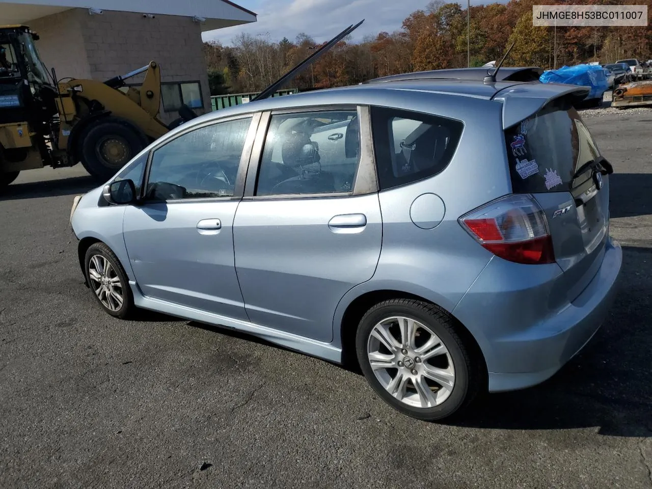 2011 Honda Fit Sport VIN: JHMGE8H53BC011007 Lot: 78166314