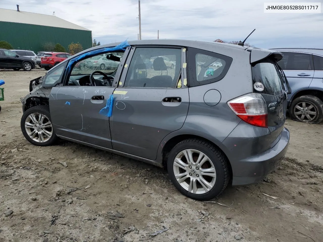 2011 Honda Fit Sport VIN: JHMGE8G52BS011717 Lot: 78228624