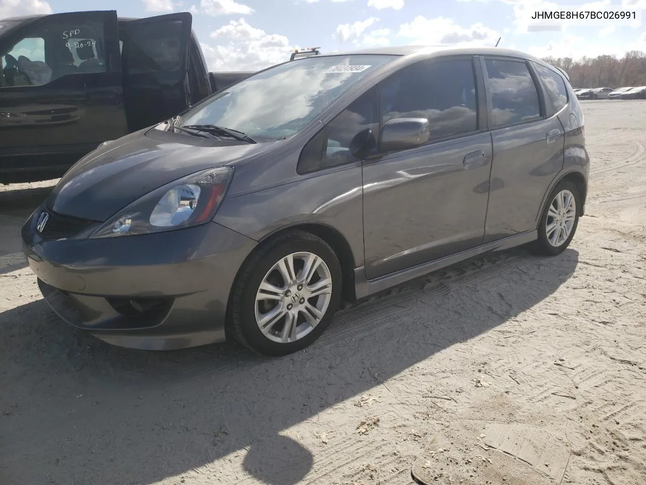 2011 Honda Fit Sport VIN: JHMGE8H67BC026991 Lot: 78434934