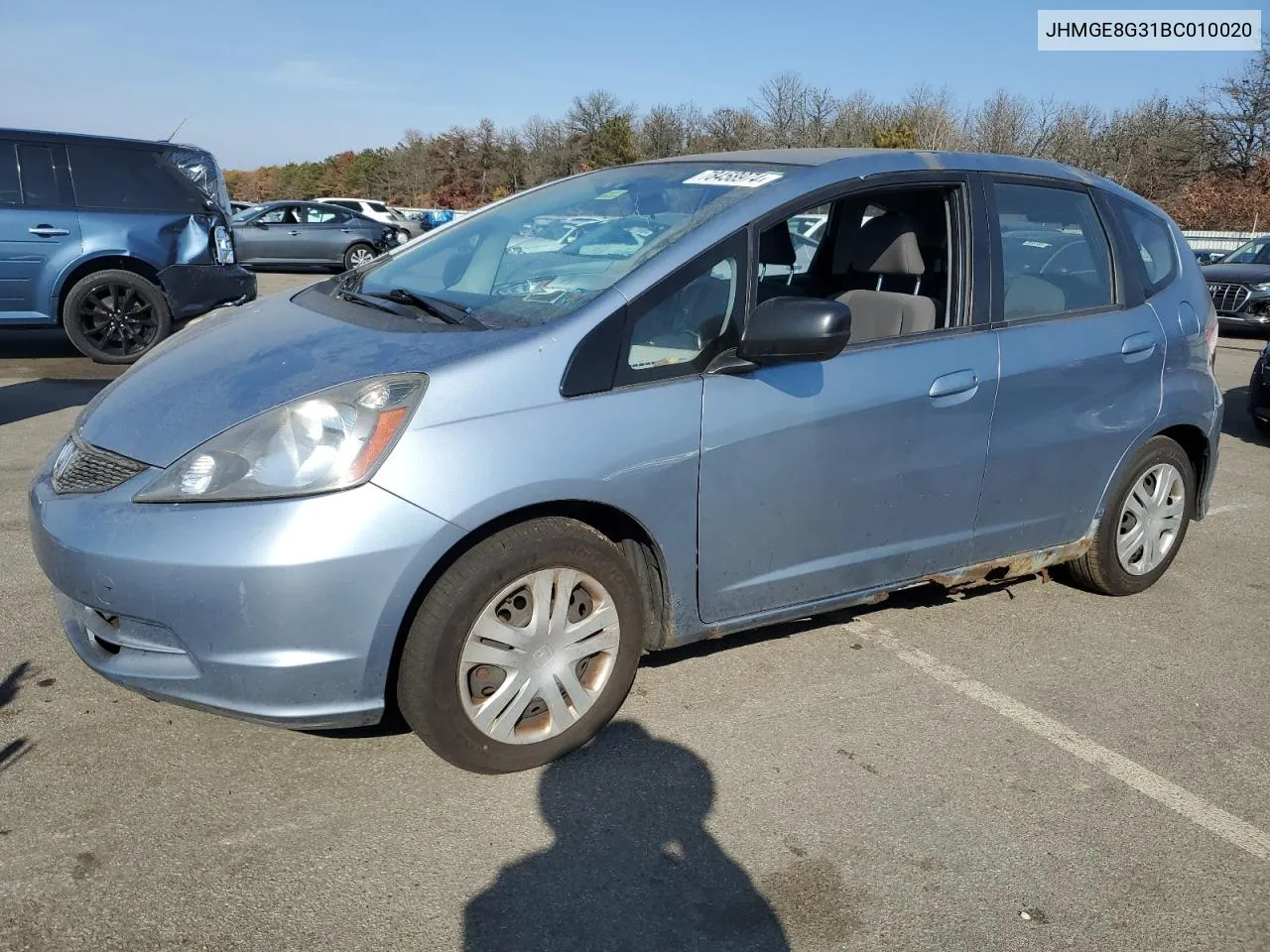 2011 Honda Fit VIN: JHMGE8G31BC010020 Lot: 78458974