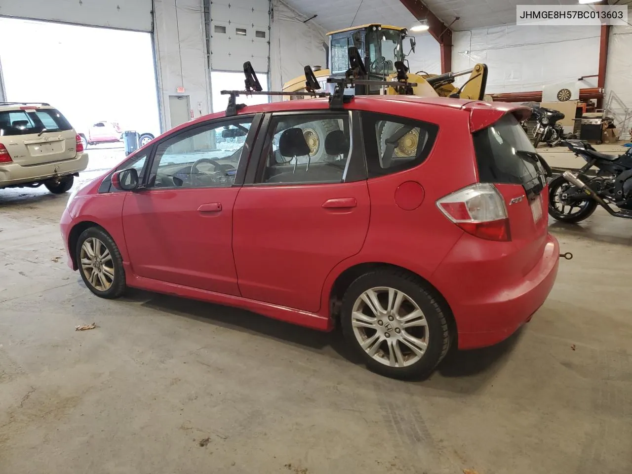 2011 Honda Fit Sport VIN: JHMGE8H57BC013603 Lot: 79428014