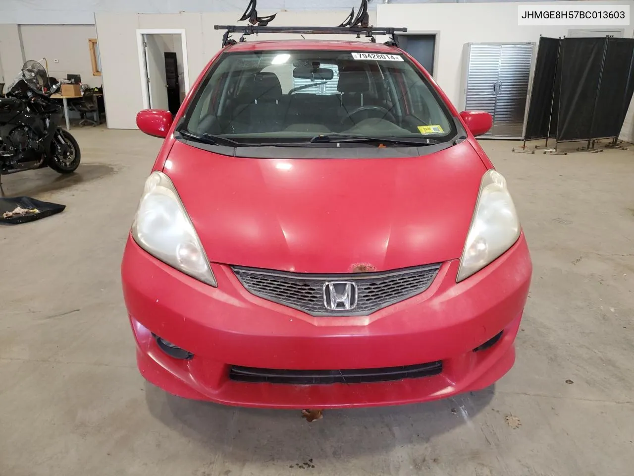 2011 Honda Fit Sport VIN: JHMGE8H57BC013603 Lot: 79428014