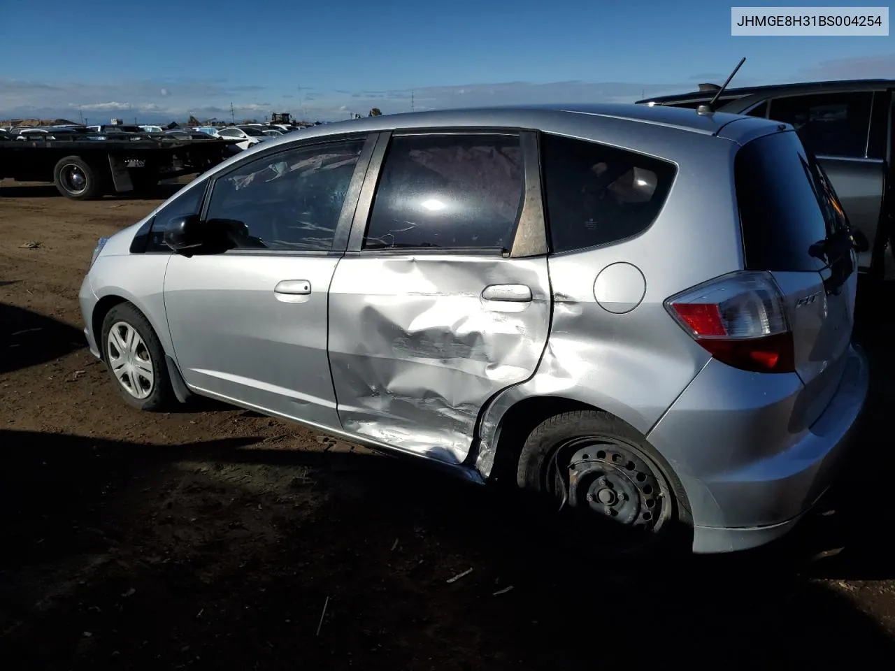 2011 Honda Fit VIN: JHMGE8H31BS004254 Lot: 79516314