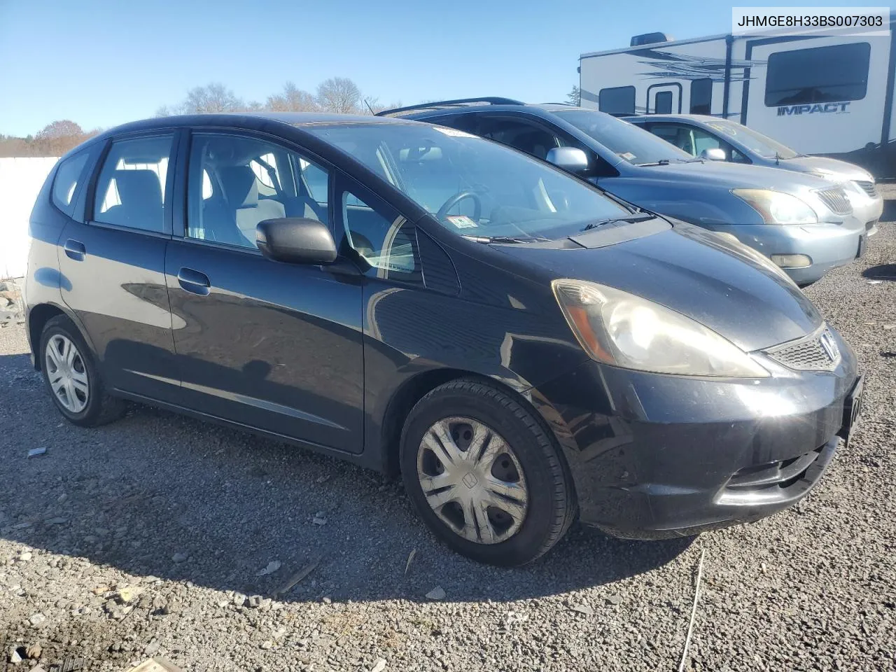 2011 Honda Fit VIN: JHMGE8H33BS007303 Lot: 79559224