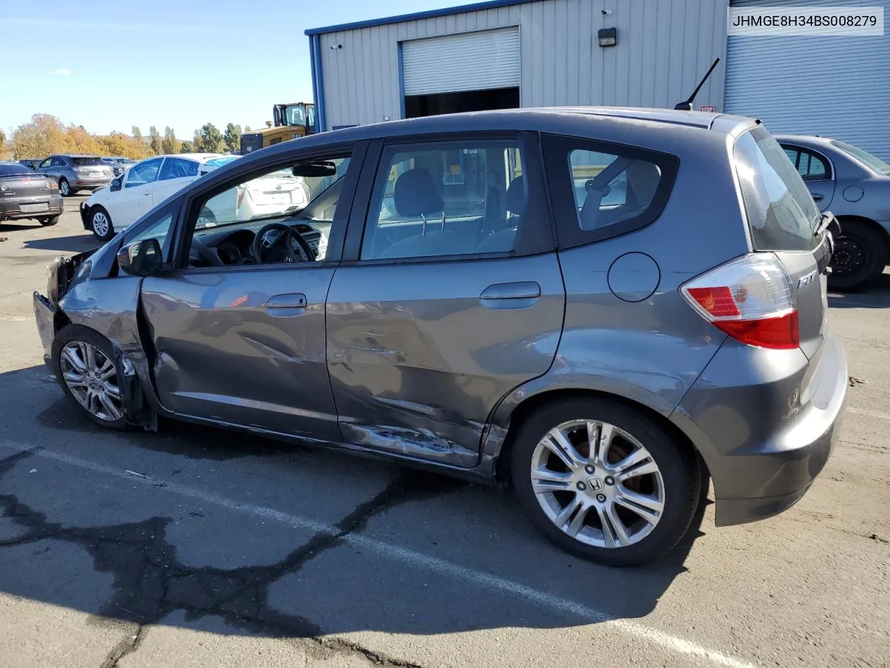 2011 Honda Fit VIN: JHMGE8H34BS008279 Lot: 80285524