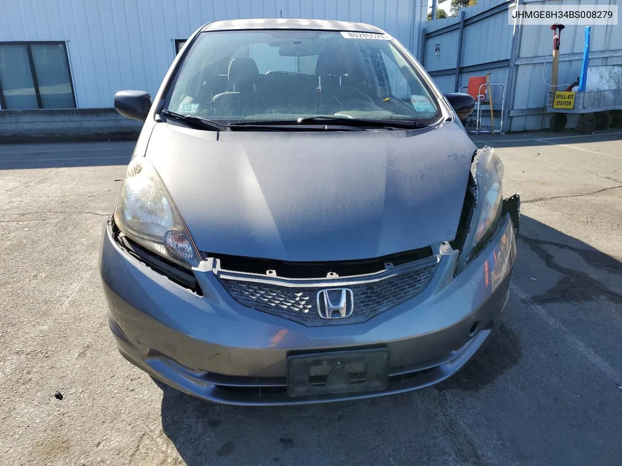 2011 Honda Fit VIN: JHMGE8H34BS008279 Lot: 80285524