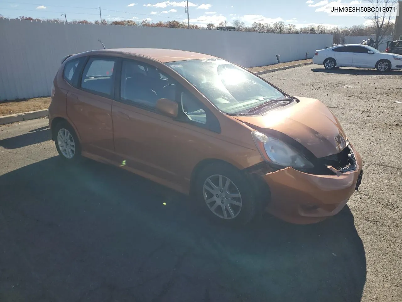 2011 Honda Fit Sport VIN: JHMGE8H50BC013071 Lot: 80539674