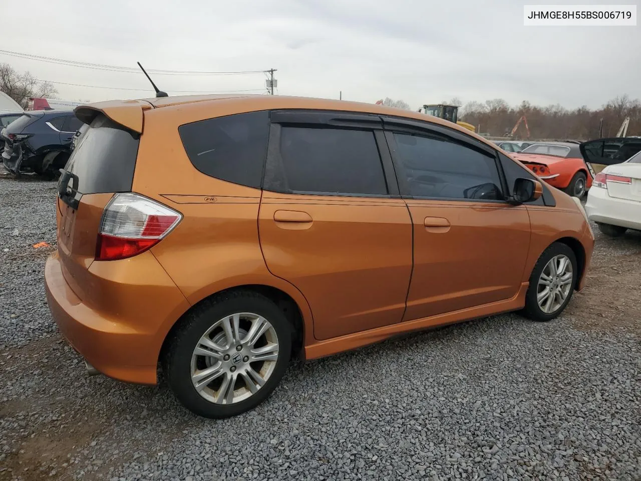 2011 Honda Fit Sport VIN: JHMGE8H55BS006719 Lot: 80773864