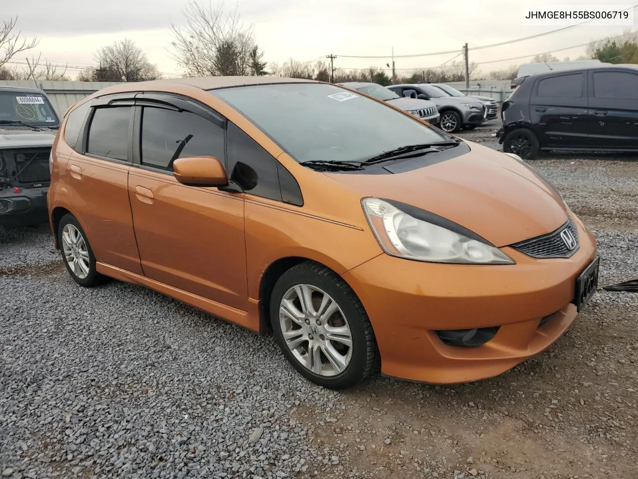 2011 Honda Fit Sport VIN: JHMGE8H55BS006719 Lot: 80773864