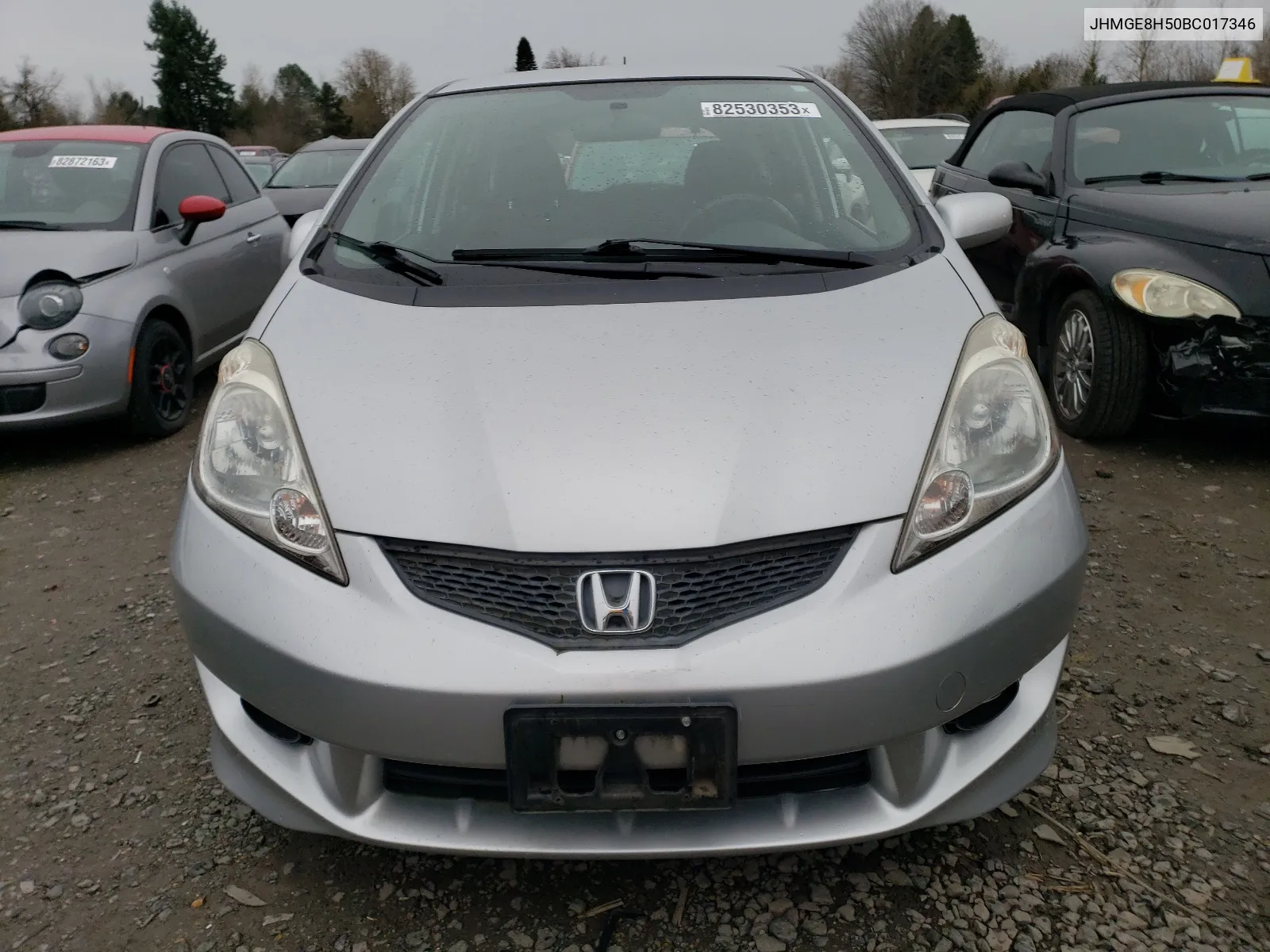 JHMGE8H50BC017346 2011 Honda Fit Sport