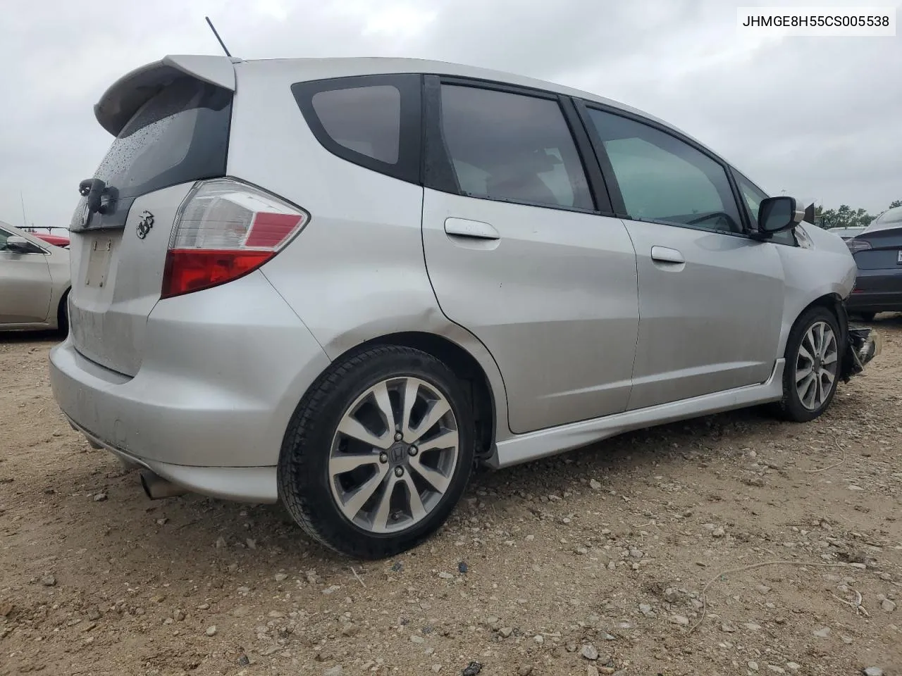 JHMGE8H55CS005538 2012 Honda Fit Sport