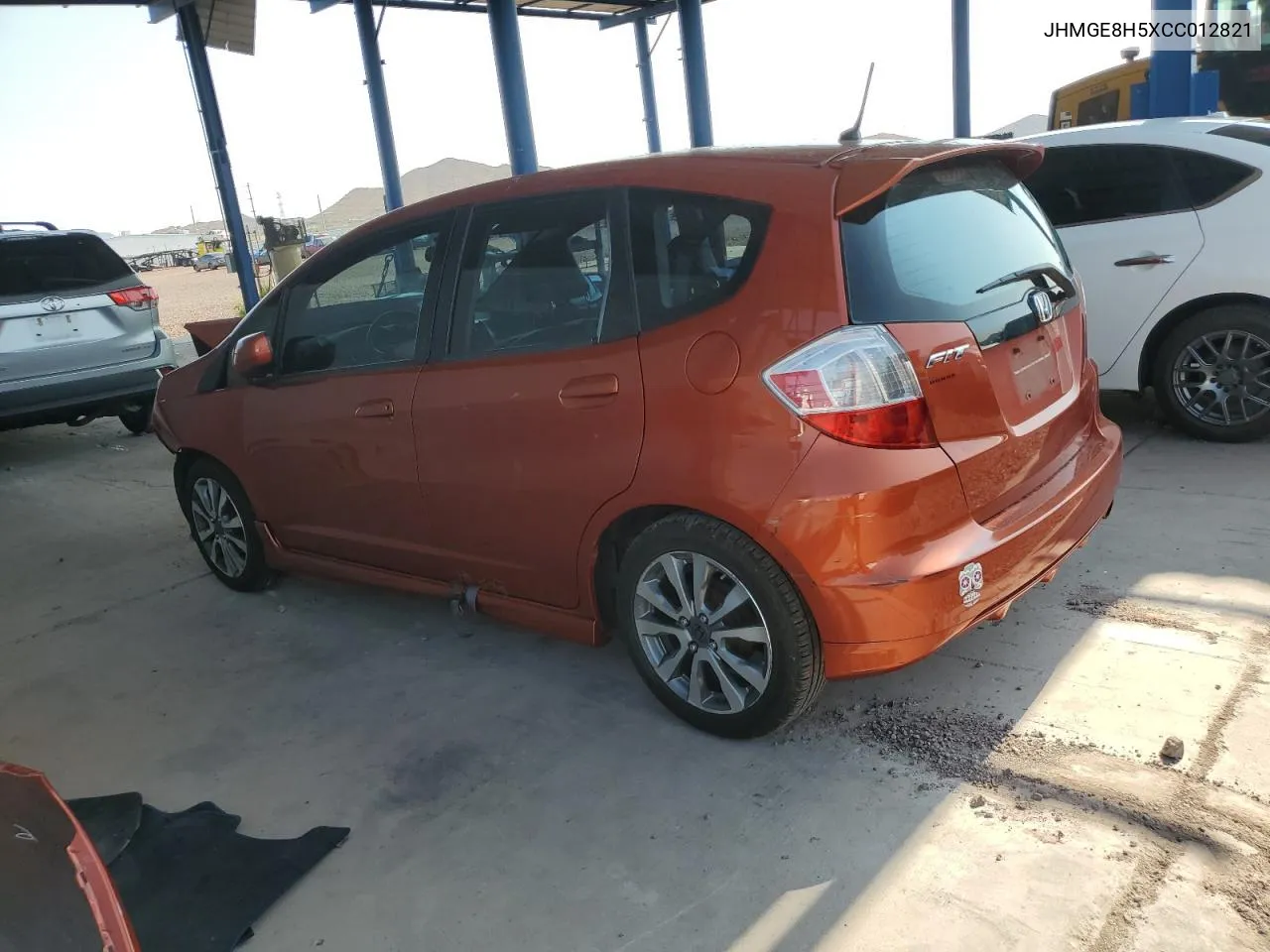 2012 Honda Fit Sport VIN: JHMGE8H5XCC012821 Lot: 64248504