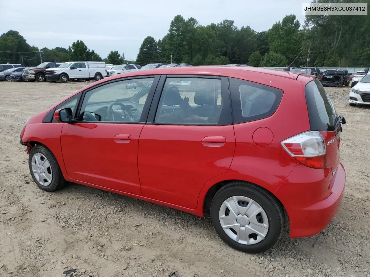 2012 Honda Fit VIN: JHMGE8H3XCC037412 Lot: 67054164