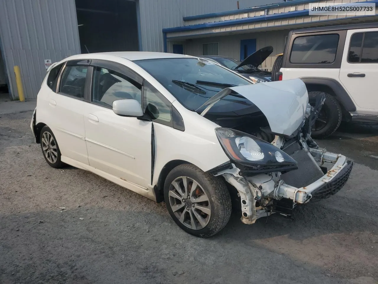 JHMGE8H52CS007733 2012 Honda Fit Sport