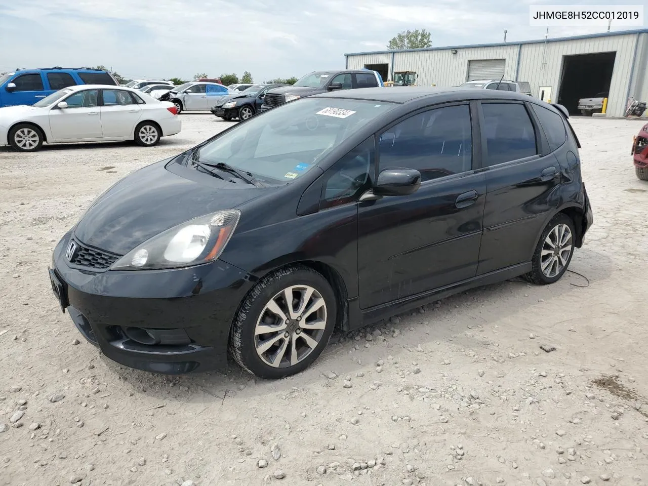 JHMGE8H52CC012019 2012 Honda Fit Sport