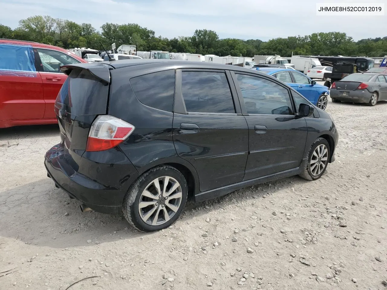 2012 Honda Fit Sport VIN: JHMGE8H52CC012019 Lot: 68190334