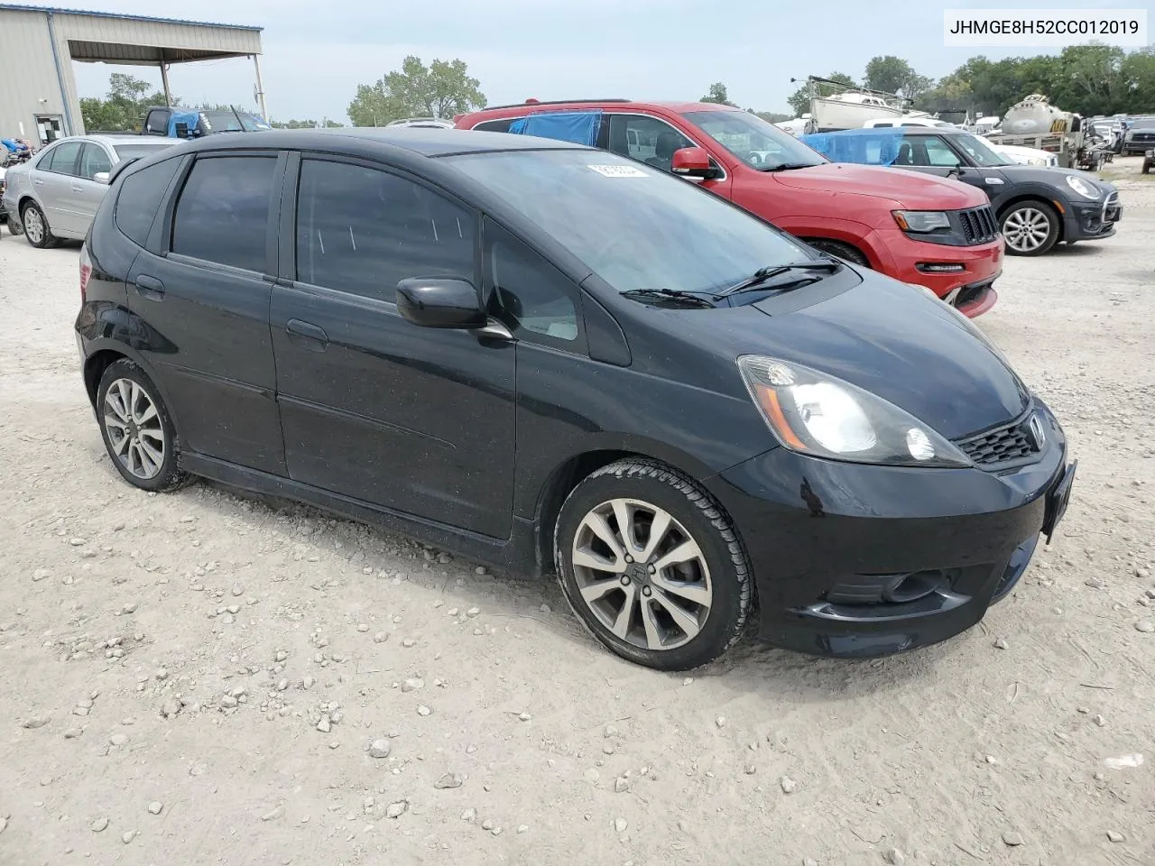 JHMGE8H52CC012019 2012 Honda Fit Sport