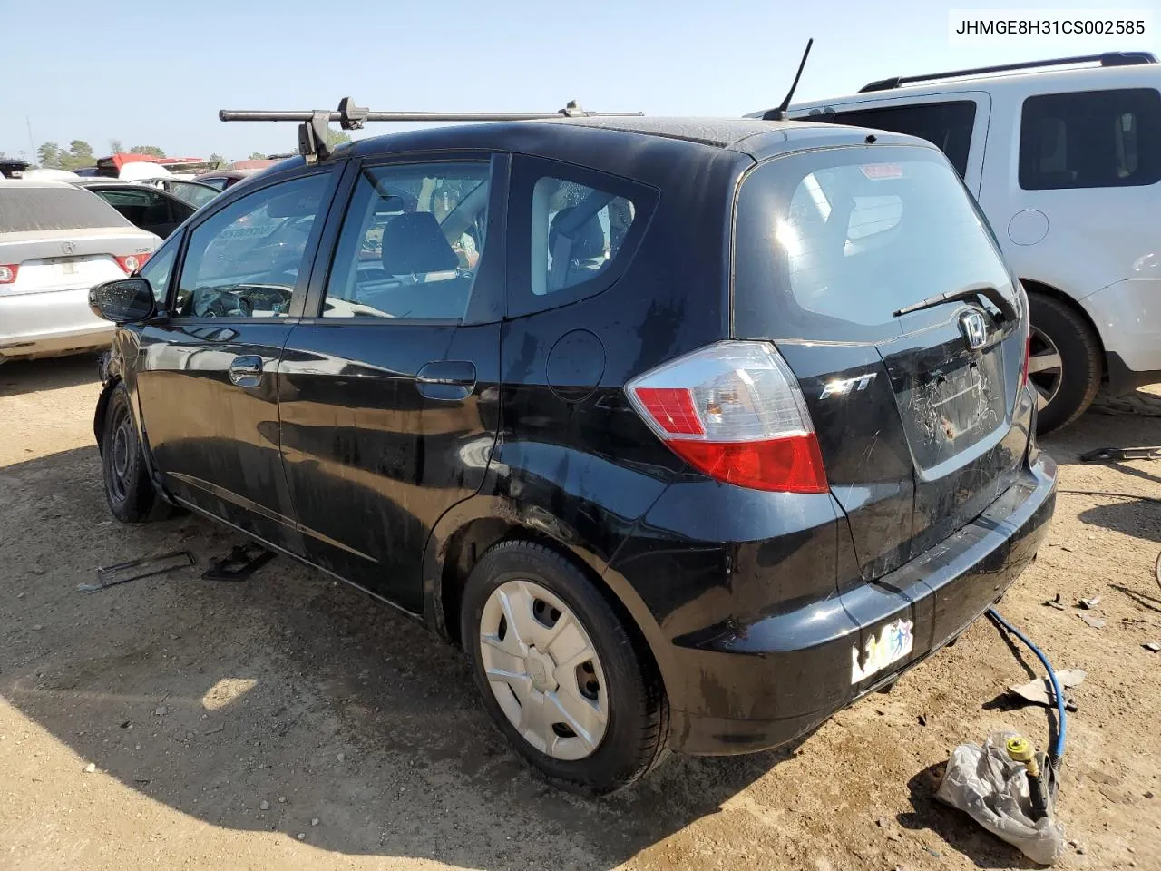 2012 Honda Fit VIN: JHMGE8H31CS002585 Lot: 68250284