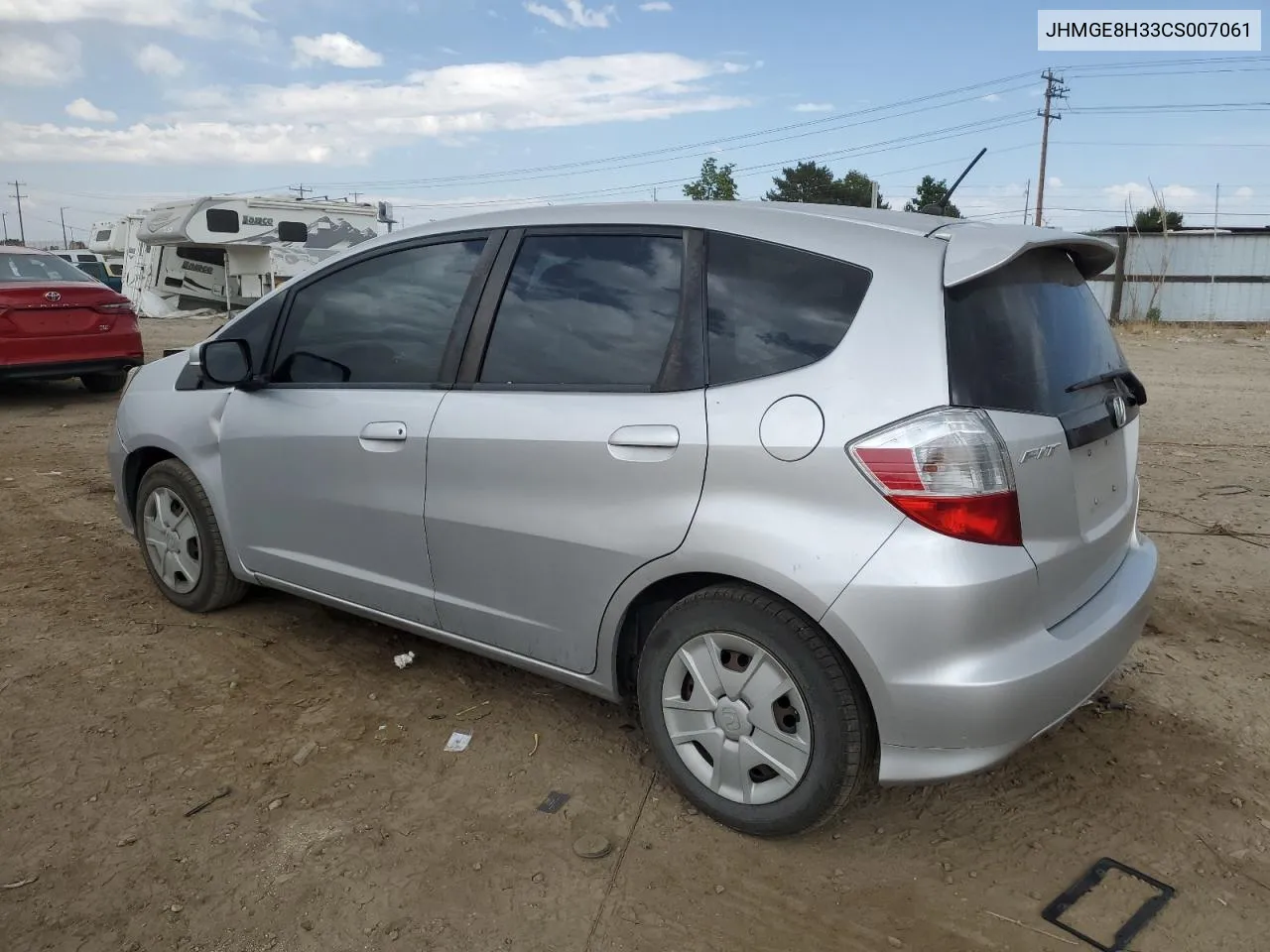 JHMGE8H33CS007061 2012 Honda Fit