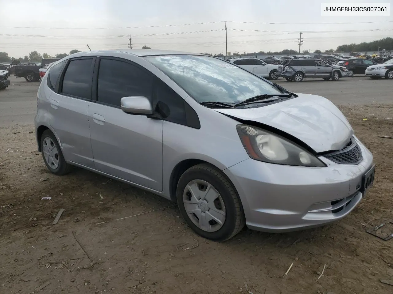 2012 Honda Fit VIN: JHMGE8H33CS007061 Lot: 68894894