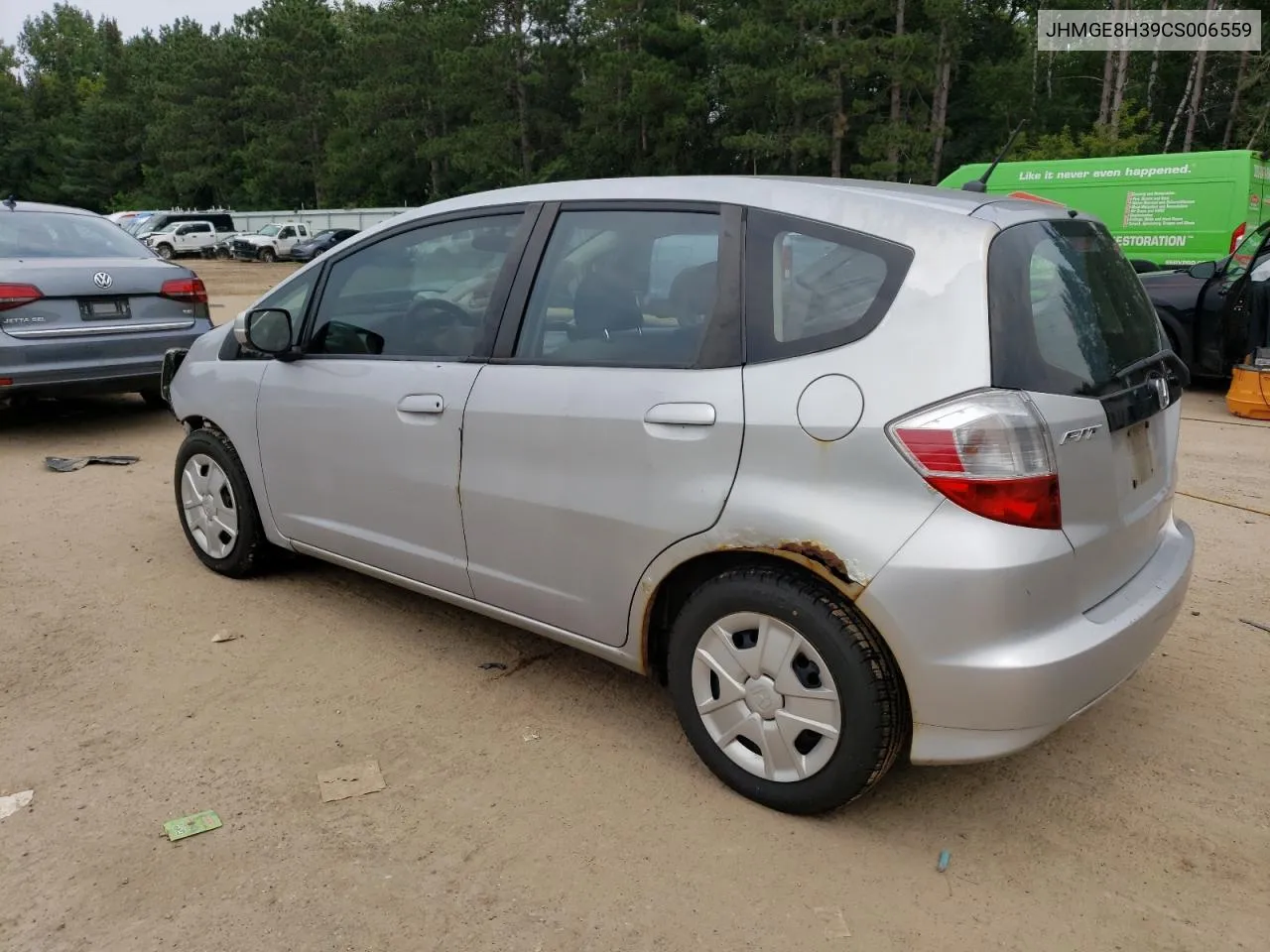 2012 Honda Fit VIN: JHMGE8H39CS006559 Lot: 68928994