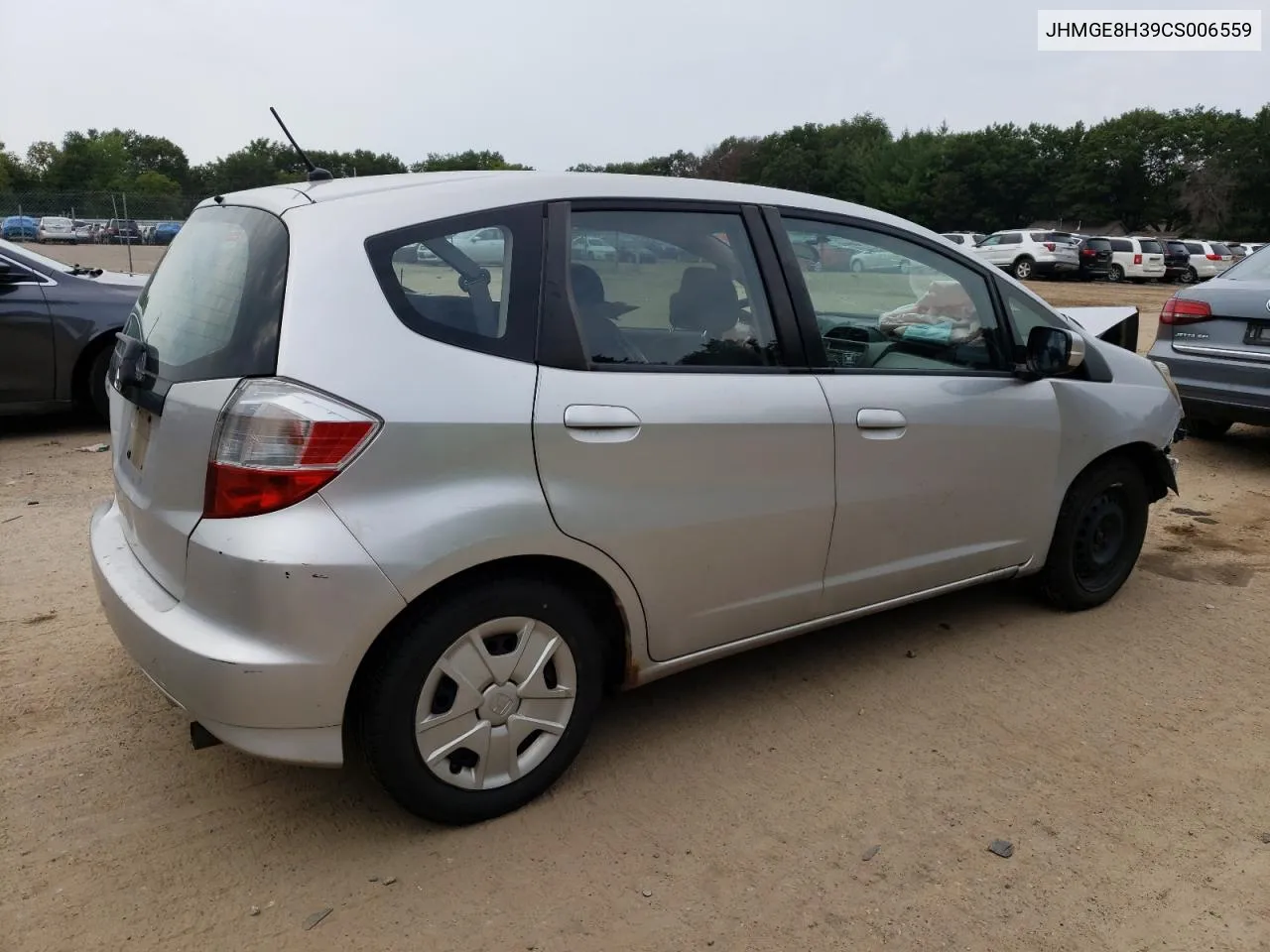 2012 Honda Fit VIN: JHMGE8H39CS006559 Lot: 68928994