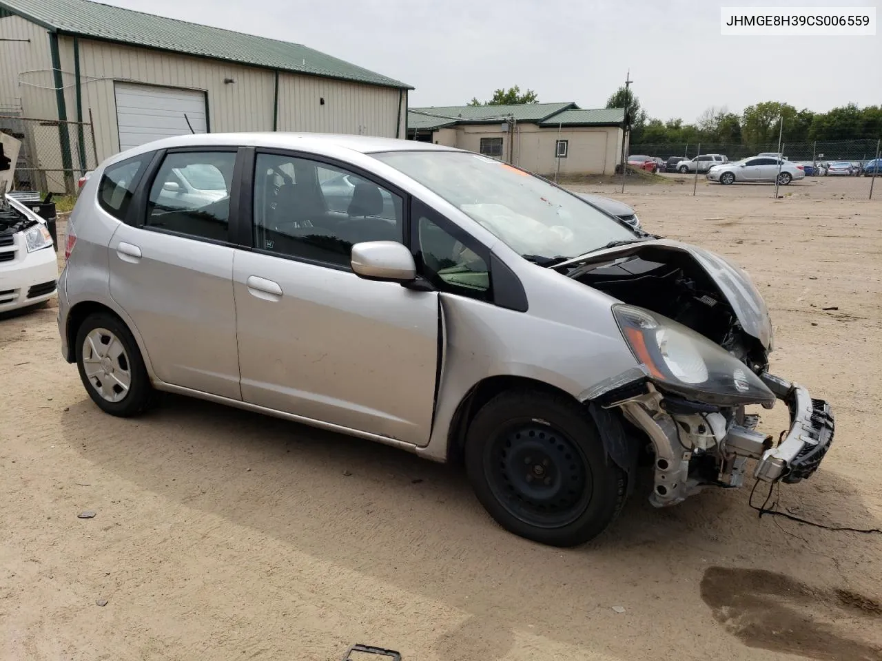 2012 Honda Fit VIN: JHMGE8H39CS006559 Lot: 68928994