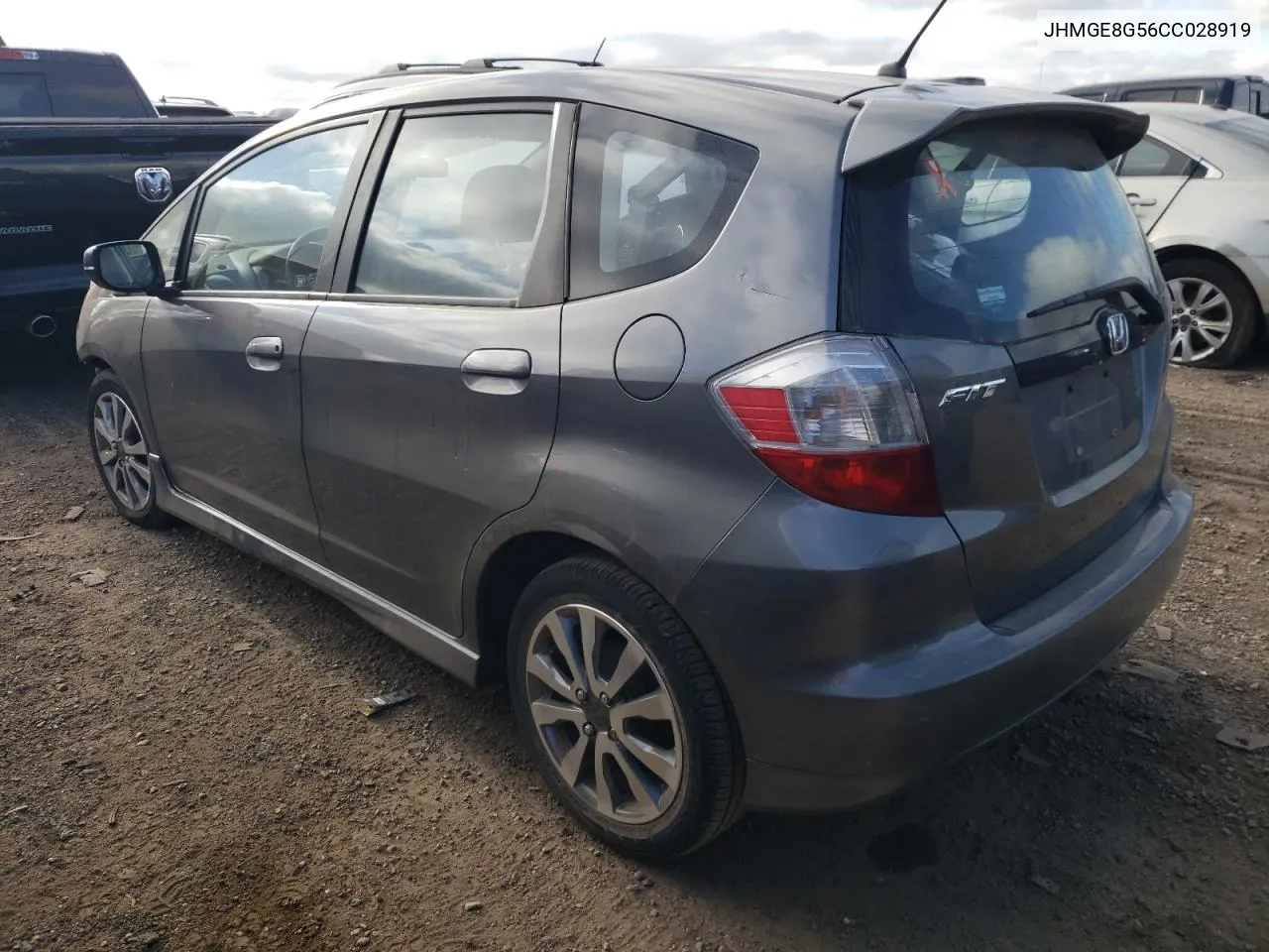 2012 Honda Fit Sport VIN: JHMGE8G56CC028919 Lot: 69688674