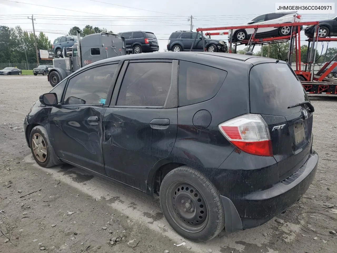 JHMGE8H36CC040971 2012 Honda Fit