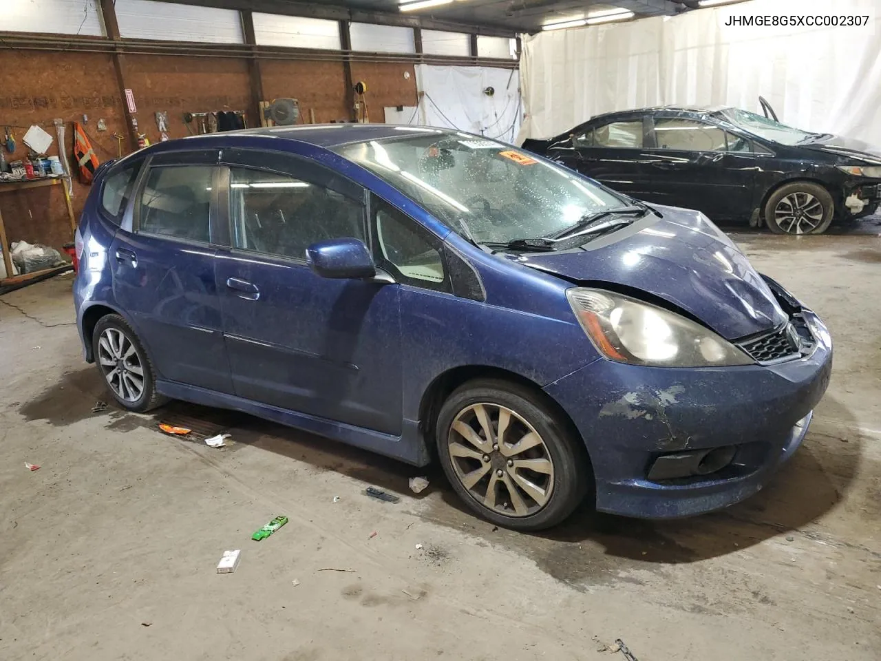 JHMGE8G5XCC002307 2012 Honda Fit Sport