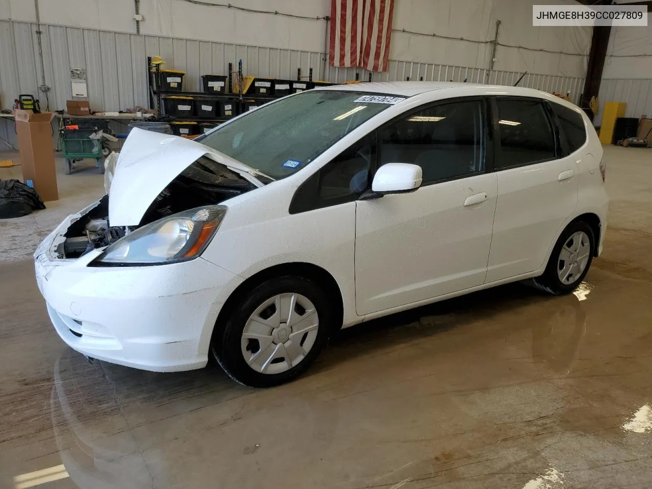 2012 Honda Fit VIN: JHMGE8H39CC027809 Lot: 74759784