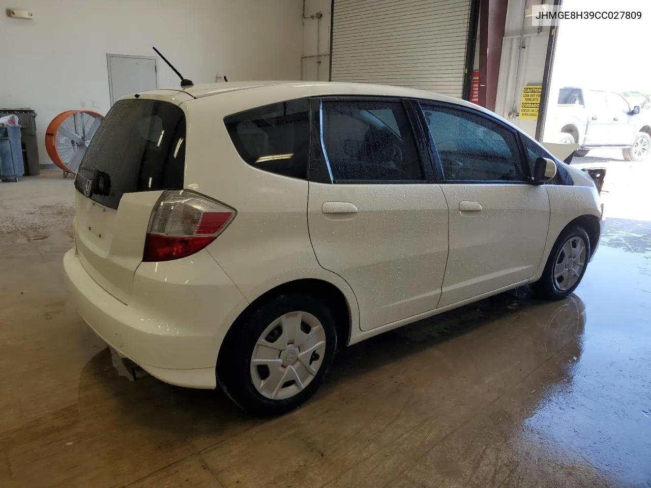 2012 Honda Fit VIN: JHMGE8H39CC027809 Lot: 74759784