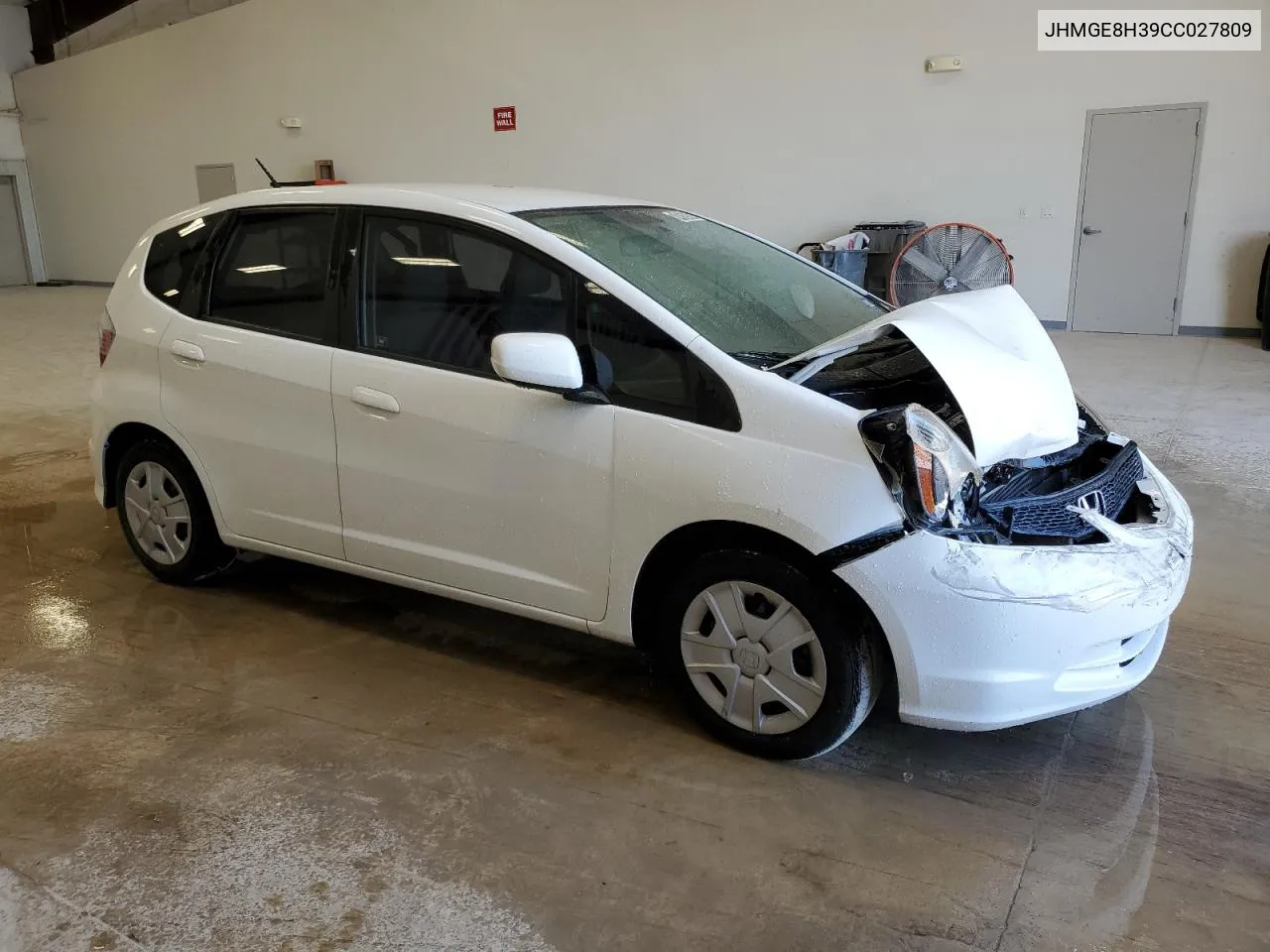 2012 Honda Fit VIN: JHMGE8H39CC027809 Lot: 74759784