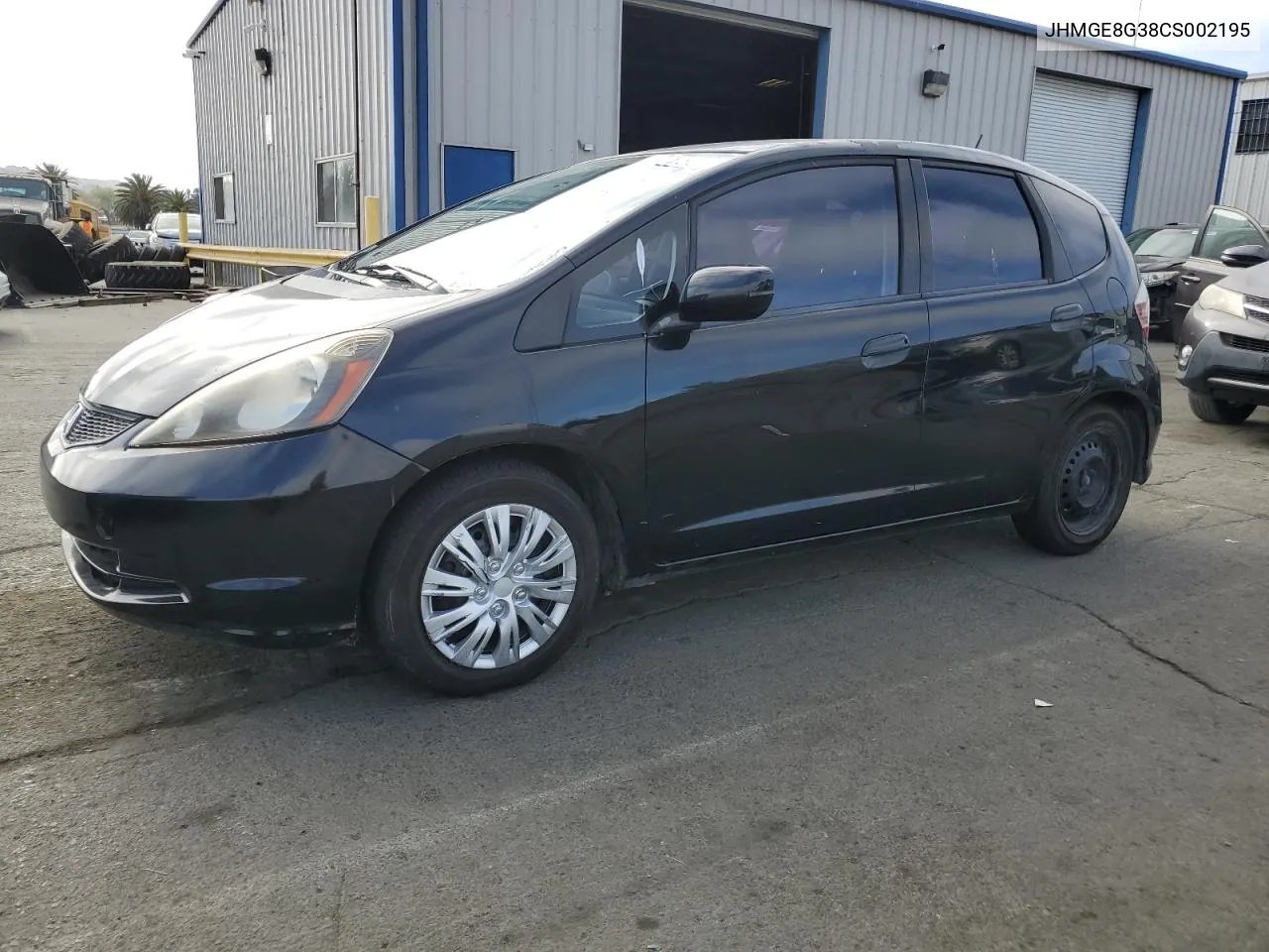 2012 Honda Fit VIN: JHMGE8G38CS002195 Lot: 75757294